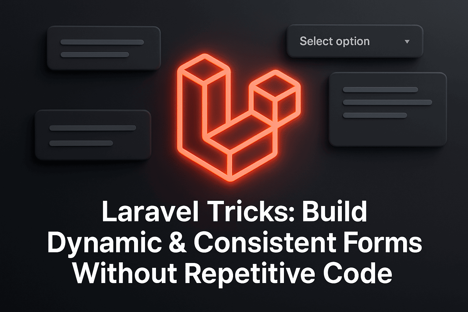 Trik Laravel: Form Dynamic & Konsisten Tanpa Kode Berulang