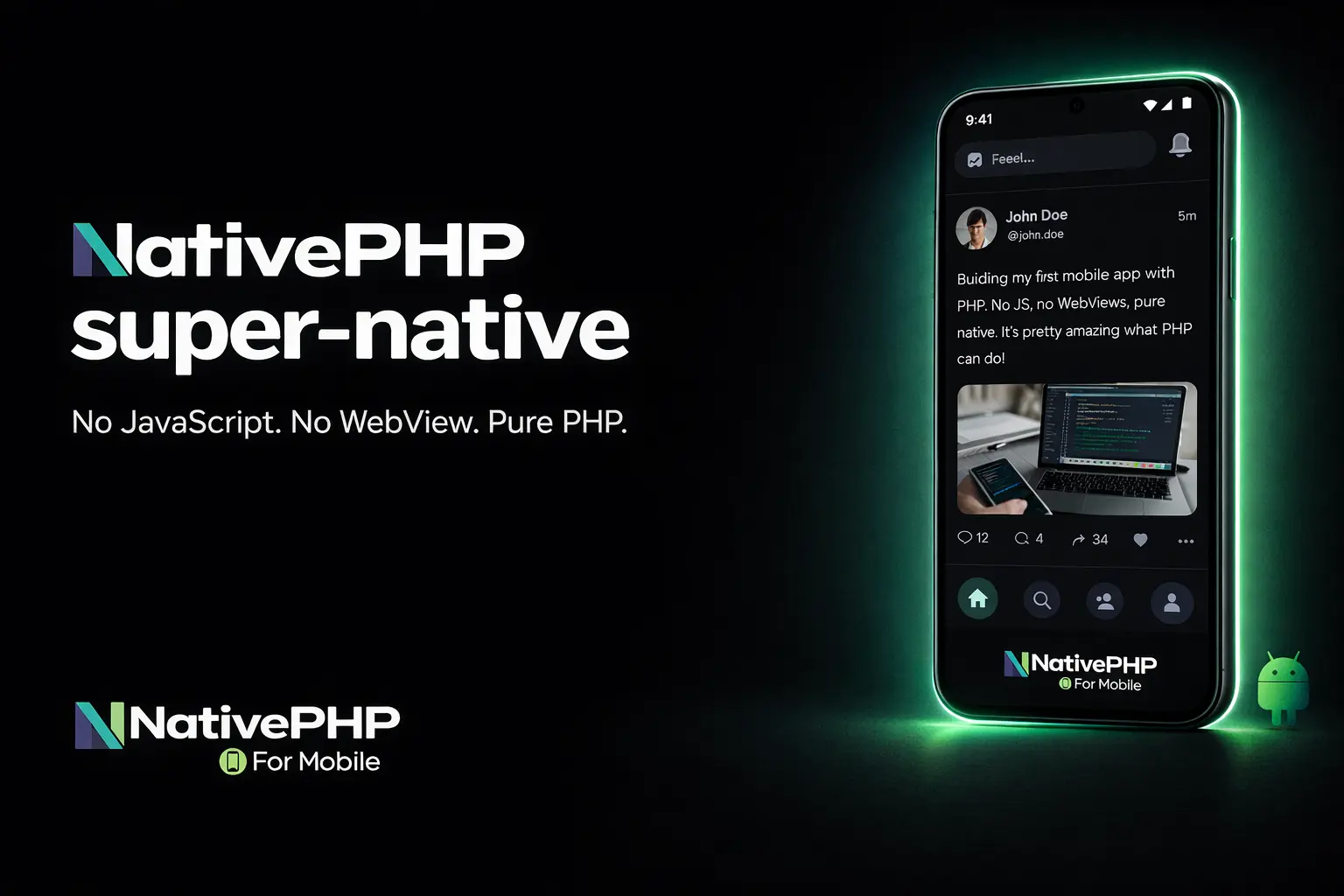 NativePHP super-native: UI Android Native dari PHP — Tanpa JavaScript ...