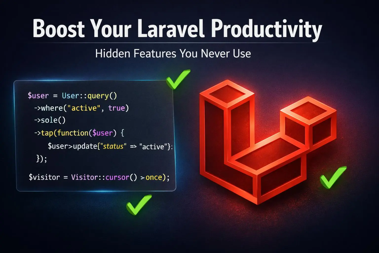 Tingkatkan Produktivitas dengan Fitur Laravel yang Sering Diabaikan