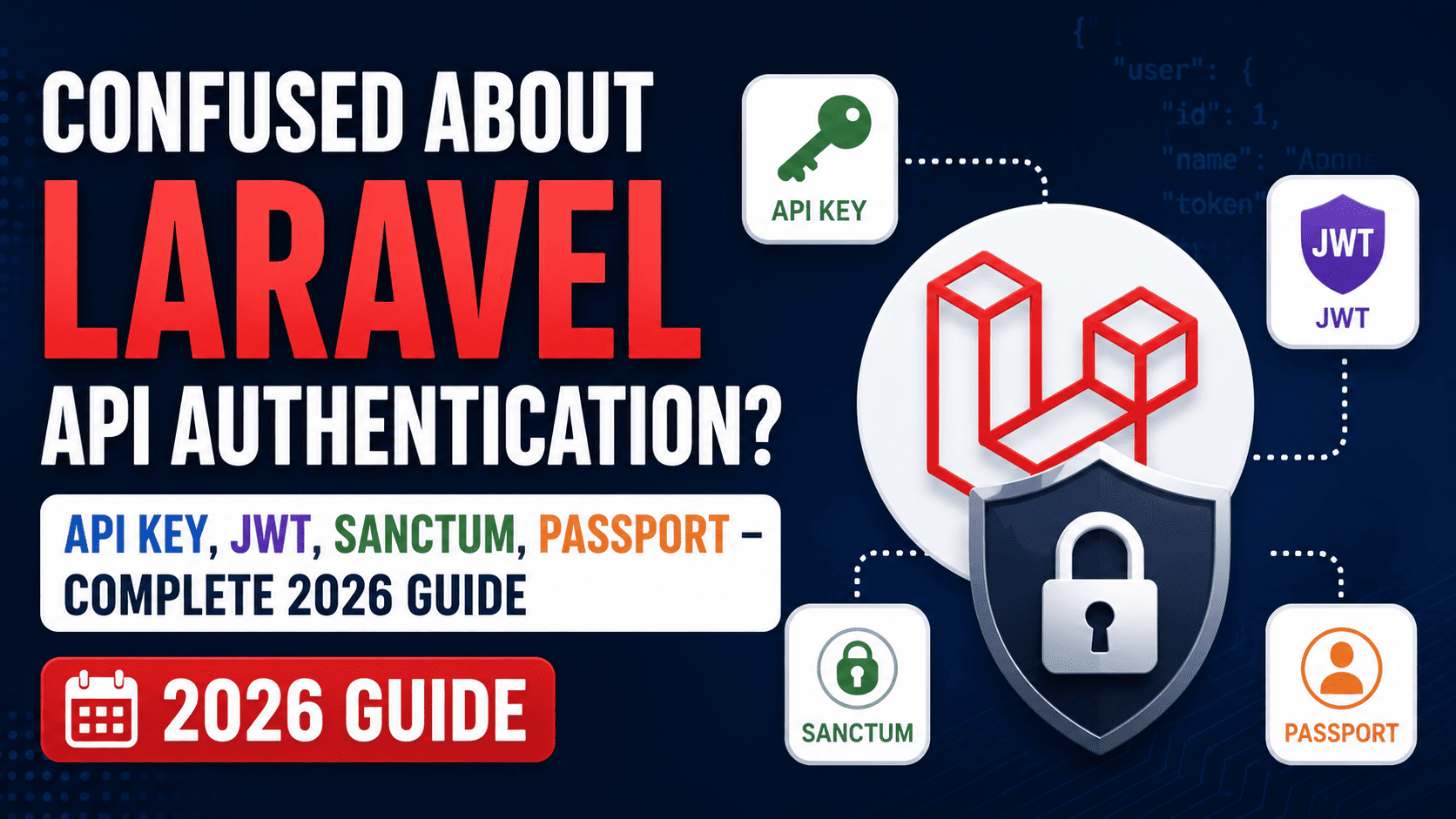 Bingung Pilih Auth API di Laravel? API Key, JWT, Sanctum, Passport - Perbandingan Lengkap 2026