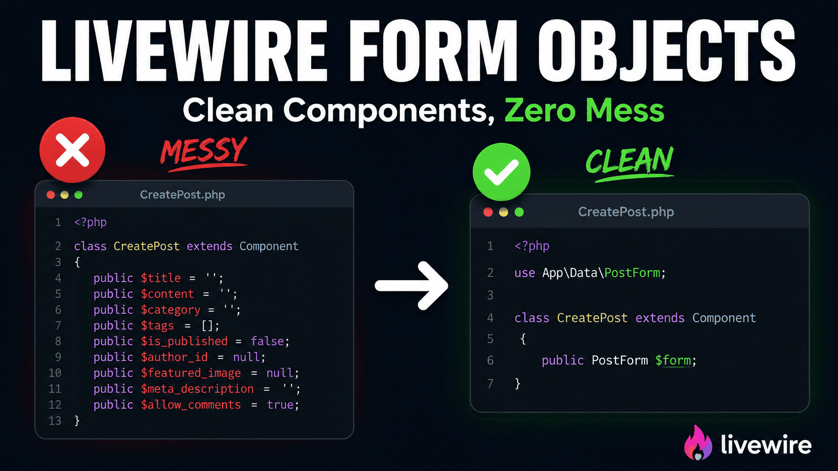 Livewire Form Object - Cara Terbaik Mengelola Form Kompleks di Laravel