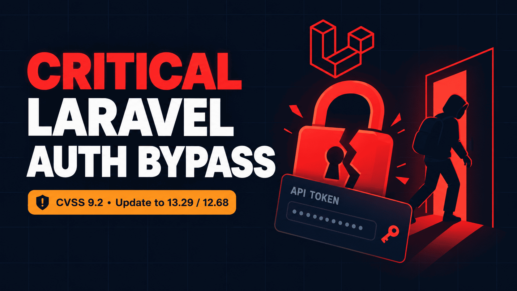 Celah Critical Token Guard di Laravel (CVSS 9.2): Login Tanpa Token, Update ke 13.29 atau 12.68