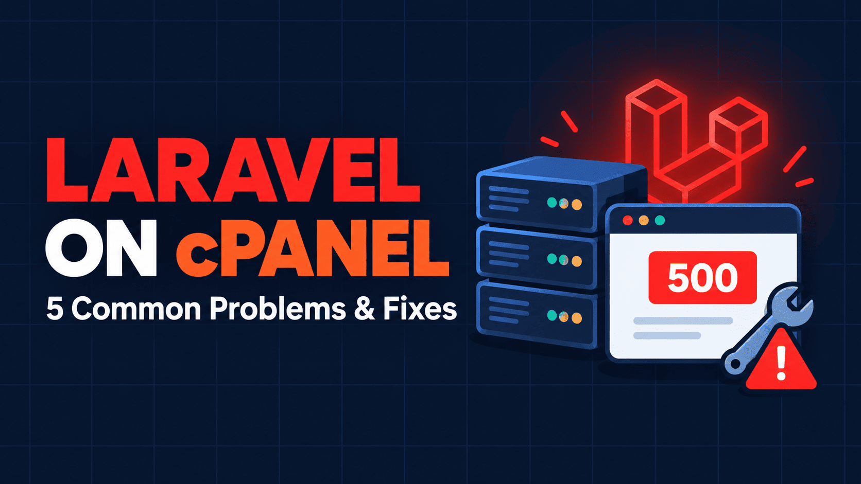 Laravel di Hosting cPanel: 5 Masalah yang Sering Muncul dan Cara Menyiasatinya